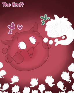 2_horns blush duo female happy heart_symbol horn impregnation internal male male/female ovum ovum_with_face sperm_cell sperm_cell_with_face text kittipaws kirby:_triple_deluxe kirby_(series) nintendo queen_sectonia_(original_form) taranza absurd_res comic hi_res