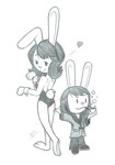 anthro duo female playboy_bunny young young_anthro lockerobster elinor_wonders_why pbs playboy elinor_rabbit ranger_rabbit lagomorph leporid mammal rabbit hi_res daughter_(lore) mother_(lore) mother_and_child_(lore) mother_and_daughter_(lore) parent_(lore) parent_and_child_(lore) parent_and_daughter_(lore)