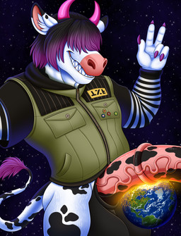 animal_genitalia animal_penis anthro balls big_balls big_penis bovid_horn bovine_horn clothed clothed_anthro clothed_male clothing cosmos destruction earth equine_genitalia equine_penis extreme_size_difference genitals horn huge_balls huge_penis hyper hyper_balls hyper_genitalia hyper_penis jacket macro macro_anthro macro_focus macro_male male penis planet planet_destruction selfie selfie_pose selfie_with_penis size_difference solo space star tail tail_tuft topwear tuft vein veiny_penis furrypur law_(planetsizedmoo) bovid bovine cattle mammal absurd_res hi_res