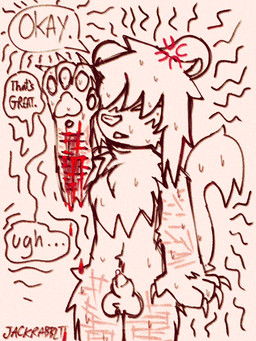 angry anthro balls blood blood_drip blush blush_lines bodily_fluids claws cross-popping_vein dripping genitals gore gore_focus male motion_lines noise_filter pawpads penis sarcasm scar self-harm self-harm_scars solo stress stress_position stressed sweat text wounded jackrabbit_(artist) sodomy_(jackrabbit) felid mammal pantherine snow_leopard 2025 3:4 digital_drawing_(artwork) digital_media_(artwork) english_text hi_res ibispaint_(artwork) signature sketch