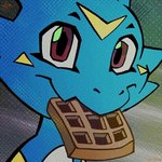 food male waffle aricat bandai_namco digimon fakemon mythology fan_character sven_the_giramon digimon_(species) dragon guilmon hybrid mythological_creature mythological_scalie reptile scalie veemon 1:1 animated low_res short_playtime thumbnail