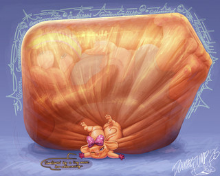 anthro belly big_belly big_butt blue_background butt duo female female_pred female_prey huge_belly overweight overweight_anthro overweight_female simple_background size_difference smaller_pred tail text vore doweljump diddy_kong_racing donkey_kong_(series) nintendo pipsy_the_mouse tiny_kong kong mammal mouse murid murine primate rodent 2025 5:4 absurd_res hi_res