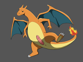 animal_genitalia anus feral genital_slit genitals male orange_body penis solo tail tail_anus sliver nintendo pokemon charizard generation_1_pokemon pokemon_(species) 4:3 absurd_res hi_res