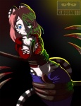 anthro blue_eyes blush bodily_fluids breasts chest_tuft clothing female fur fur_pattern hair imminent_rape imminent_tentacle_rape nightmare_fuel pink_hair red_hair rip slime solo tears tentacles tuft upset what kloudmutt left_4_dead_(series) valve protagonist_(left_4_dead) smoker_(left_4_dead) witch_(left_4_dead) zoey_(left_4_dead) felid green_flu_mutant_(left_4_dead) mammal pantherine tiger undead zombie 2010 digital_media_(artwork) hi_res