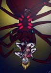 4_arms 8_breasts anus areola blonde_hair bodily_fluids breast_fondling breast_grab breast_play breasts clothing drinking_pussy_juice female fondling genital_fluids genitals glowing glowing_eyes gradient_background hair hand_on_breast hand_on_own_breast insect_legs looking_at_viewer mid_transformation multi_arm multi_breast multi_leg multi_limb multi_nipple nipples nipples_through_clothes non-mammal_breasts non-mammal_hair non-mammal_nipples non-mammal_vulva presenting_vulva red_body self_fondle self_grope simple_background smile solo spread_vulva undressing upside_down vaginal_fluids vulva halcy0n dungeons_and_dragons hasbro wizards_of_the_coast gwen_stacy arachnid arthropod drider humanoid spider 2019 colored hi_res