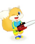 anthro blue_eyes chainsaw fur male power_tool red_body smile solo tail tools roshu39 conker's_bad_fur_day rareware conker mammal rodent sciurid tree_squirrel 2023 4:5 digital_drawing_(artwork) digital_media_(artwork) digital_painting_(artwork) painting_(artwork)