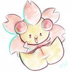 female flower genitals plant plump_labia pussy simple_background solo white_background ota_(artist) nintendo pokemon cherrim elemental_creature flora_fauna flower_creature generation_4_pokemon pokemon_(species) sunshine_form_cherrim hi_res