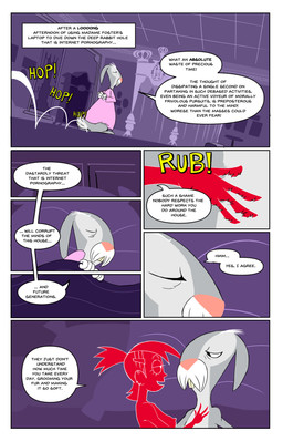 anthro bed bed_covers bed_sheet bedding bedroom breasts buckteeth clothed clothing detailed_background dialogue dream duo elderly elderly_anthro elderly_male eyes_closed facial_hair female furniture lying lying_on_bed male male/female monotone_background monotone_body mustache nightgown nipples nude nude_anthro nude_female on_bed onomatopoeia partially_clothed rubbing short_tail simple_background sleeping sound_effects speech_bubble tail teasing teasing_partner teeth text bob-jiggles cartoon_network foster's_home_for_imaginary_friends frankie_foster mr._herriman human imaginary_friend lagomorph leporid mammal rabbit absurd_res comic english_text hi_res