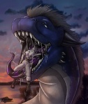 ambiguous_gender anthro breasts canine danza dragon female feral green_eyes mawshot micro open_maw open_mouth pussy saliva size_difference teeth vorarephilia vore wet
Rating: Explicit
Score: 9
User: dragonrump
Date: June 22, 2013