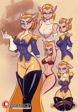 angry anthro bdsm big_breasts blue_eyeshadow bondage boots bound bra breasts clothed clothing eyeshadow female footwear gloves green_eyes hair hand_above_head hand_behind_back handwear high_heeled_boots high_heels holding_object jacket legwear looking_at_viewer makeup markings mole_(marking) orange_hair panties patreon_logo red_hair rope shirt shoes short_hair simple_background solo tan_body tan_skin thick_thighs thigh_boots thigh_highs tight_clothing topwear underwear wide_hips jamoart disney patreon treasure_planet captain_amelia alien felid feline humanoid mammal 2022 absurd_res half-length_portrait hi_res portrait