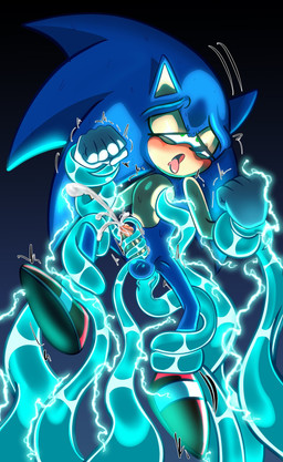 anal anal_penetration anthro balls blue_body blue_fur bodily_fluids clenched_teeth clothing cum cum_string cumshot ejaculation erection footwear forced fur genital_fluids genitals gloves green_eyes hair half-closed_eyes handwear humanoid_genitalia humanoid_penis male male_penetrated male_raped narrowed_eyes open_mouth orgasm orgasm_face penetration penis rape restrained restrained_by_tentacles sex shoes simple_background solo spread_legs spreading sweat sweatdrop tail teeth tentacle_in_ass tentacle_penetration tentacle_rape tentacle_sex tentaclejob tentacles tongue tongue_out demichan sega sonic_the_hedgehog_(series) sonic_the_hedgehog eulipotyphlan hedgehog mammal digital_media_(artwork) hi_res
