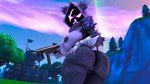 angry anthro areola big_breasts big_butt breasts butt female gun holding_gun holding_object holding_ranged_weapon holding_weapon looking_at_viewer looking_back nipples outside plant rainbow ranged_weapon solo submachine_gun tree weapon furry_ghosty epic_games fortnite raven_team_leader bear mammal 16:9 3d_(artwork) 4k absurd_res digital_media_(artwork) hi_res widescreen