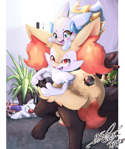 3_fingers 3_toes accessory anthro black_body black_fur blue_bow blue_eyes blue_nose blush bow_(feature) bow_accessory cheek_tuft controller crown cute_fangs detailed_background dipstick_tail duo ear_bow electronics excited eye_contact facial_tuft fangs featureless_crotch feet female fingers fluffy fluffy_tail fur furgonomics furniture happy headgear holding_controller holding_object inner_ear_fluff inside iris jewelry light looking_at_another markings microphone multicolored_body multicolored_fur multicolored_tail nude on_top on_top_of open_mouth open_smile orange_body orange_eyes orange_fur orange_inner_ear orange_nose orange_tail plant plant_pot plushie pointy_ears potted_plant prick_ears pupils purple_tongue red_pupils ring semi-anthro smile snout sofa standing tail tail_accessory tail_jewelry tail_markings tail_ring teeth toes tonberry_plushie tongue tuft two_tone_tail white_body white_ears white_fur white_tail yellow_body yellow_ears yellow_fur yellow_sclera yellow_tail gingy_k_fox final_fantasy nintendo pokemon square_enix world_of_final_fantasy tama_(world_of_final_fantasy) braixen fennekin generation_1_pokemon generation_6_pokemon mammal moogle pokemon_(species) vulpix 2020 crossover lighting pillarbox signature