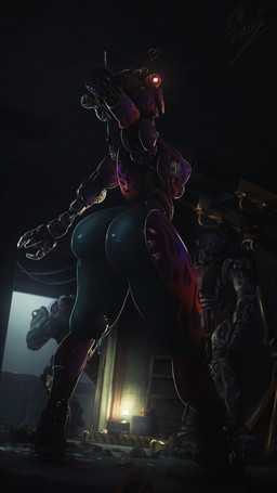 1_eye armor big_butt butt dark female female_focus female_humanoid glowing glowing_eyes group hand_behind_head heart_symbol humanoid_focus inside looking_at_another machine male male_human peeping pose power_armor rear_view red_eyes solo_focus thick_thighs trio wide_hips lamoz571 fallout microsoft assaultron_(fallout) human humanoid mammal robot robot_humanoid 3d_(artwork) 9:16 digital_media_(artwork) full-length_portrait hi_res portrait source_filmmaker_(artwork)
