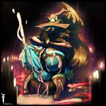 animal_genitalia animal_penis anthro balls big_balls big_breasts big_penis bodily_fluids breasts canine_genitalia canine_penis cum cum_on_breasts cum_pool erection excessive_cum excessive_genital_fluids genital_fluids genitals gynomorph holidays huge_breasts huge_penis hyper hyper_breasts hyper_genitalia hyper_penis intersex knot knotted_penis magic_user nude penis solo witch dnp101 halloween canid canine canis mammal wolf 1:1 hi_res