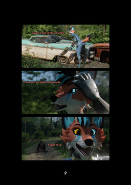 anthro car dialogue duo femboy horn laser_rifle looming_threat male outside text vault_suit vehicle wings sanythefox chryslus_motors_corporation corvega corvega_atomic_v8 fallout microsoft mythology blue_devil sany_van_fox cryptid lagomorph mammal wolpertinger 3d_(artwork) absurd_res comic digital_media_(artwork) english_text hi_res