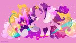 abstract_background cutie_mark female feral frutiger_metro fur hair hooves leg_markings markings musical_note musical_symbol pink_body pink_fur purple_hair purple_tail silhouette socks_(marking) solo symbol tail text wings sambaneko hasbro mlp_g5 my_little_pony mythology pipp_petals_(mlp) equid equine mammal mythological_creature mythological_equine pegasus 16:9 4k absurd_res hi_res pink_theme url widescreen