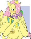 alternate_species anthro big_breasts blush breast_squish breasts cunnilingus duo feathered_wings feathers female female/female huge_breasts interspecies larger_female licking macro nipples nude oral sex size_difference smaller_female squish tongue tongue_out vaginal wings hunnihoodie friendship_is_magic hasbro my_little_pony mythology fluttershy_(mlp) spike_(mlp) canid canine felid mammal mythological_creature mythological_sphinx 4:5 absurd_res hi_res