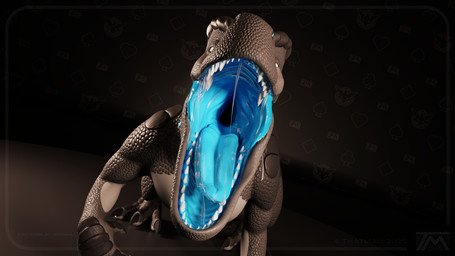 blue_insides bodily_fluids female feral grey_body mouth_shot open_mouth oral_vore palate_ridges prey_pov saliva soft_vore solo studio throat tongue vore wide-open_mouth thatman jinnoaka_(modeler) ziina dinosaur prehistoric_species reptile scalie 16:9 3d_(artwork) blender_(artwork) digital_media_(artwork) hi_res widescreen