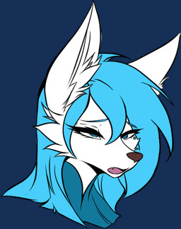 anthro clothing female magic_user robe solo snowiefeather thermia_(character) canid canine canis fox hybrid mammal wolf alpha_channel