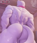 anthro back_muscles big_butt butt cat_tail collar fur low-angle_view male muscle_tone muscular muscular_anthro muscular_male pink_collar rear_view solo thick_thighs wet white_body white_fur anxiboi yamwamm blender_eevee epic_games fortnite meowscles meowscles_(ghost) domestic_cat felid feline felis mammal 3d_(artwork) absurd_res blender_(artwork) digital_media_(artwork) hi_res watermark