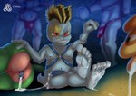 5_toes after_anal anthro clothing feet foot_fetish group humanoid_feet male male/male plantigrade thong toes underwear zyasixpear nintendo pokemon generation_1_pokemon generation_2_pokemon generation_3_pokemon grovyle machamp machoke machop pokemon_(species) smeargle absurd_res hi_res