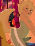 anal anal_penetration anthro blush bodily_fluids butt clothed clothing crossdressing duo erection femboy genital_fluids genitals male male/male male_penetrated male_penetrating male_penetrating_male penetration penile penile_penetration penis sex aquariusfox conditional_dnp darkeye leona_(aka)_little_one sledge_revorse animate_inanimate canid canine canis domestic_cat domestic_dog felid feline felis husky mammal nordic_sled_dog spitz 2d_animation animated hi_res short_playtime