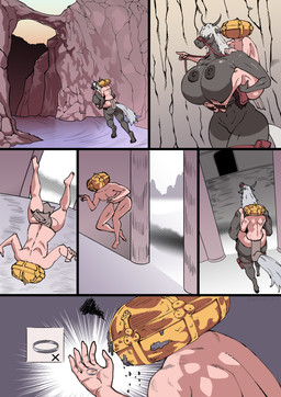 anthro anthrofied areola big_breasts breasts butt crossgender featureless_crotch female gameplay_mechanics hair huge_breasts larger_female long_hair male nipples nude size_difference lemonbizate elden_ring fromsoftware tarnished_(elden_ring) torrent_(elden_ring) equid equine human mammal comic hi_res