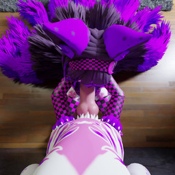 against_surface against_wall anthro anthro_penetrated armwear big_breasts bikini birthmark black_body black_fur black_hair breasts carpet clothed clothing clover_(plant) fellatio female female_penetrated first_person_view floor fur fur_markings genitals hair headgear headwear heart_symbol knot legwear living_room looking_at_another looking_down male male/female male_penetrating male_penetrating_female markings missing_texture moon_symbol multi_tail nude oral oral_penetration partially_clothed penetration penile penile_penetration penis penis_in_mouth pink_body pink_fur plant purple_body purple_fur purple_hair sex star_symbol swimwear tail two-piece_swimsuit white_body white_fur wood wood_floor burtrevolution burtrevolution_(burtrevolution) deadrevolution_(burtrevolution) canid canine fox mammal 1:1 3d_(artwork) 3d_animation animated blender_(artwork) digital_media_(artwork) hi_res no_sound short_playtime video