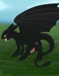 anus balls black_scales butt dragon erection feral grass green_eyes how_to_train_your_dragon looking_at_viewer looking_back male night_fury open_mouth penis presenting presenting_hindquarters scalie sky solo tongue tongue_out toothless vonredwing
Rating: Explicit
Score: 0
User: Greath
Date: January 10, 2014