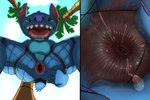 anal anal_fluids anal_vore anthro anus anus_focus balls blue_body blue_fur bodily_fluids butt close-up extreme_close-up facesitting facesitting_pov first_person_view fur gaping gaping_anus genitals humanoid_genitalia humanoid_penis looking_at_viewer looking_down looking_down_at_viewer low-angle_view male micro notched_ear penis sitting_on_another small_tail solo spread_anus spreading submissive submissive_pov tail tongue tongue_out vore worm's-eye_view tyleb disney lilo_and_stitch stitch_(lilo_and_stitch) alien experiment_(lilo_and_stitch) 3:2 absurd_res hi_res