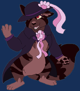 ambiguous_gender anthro black_clothing black_coat black_hat black_headwear black_nose black_pawpads black_topwear brown_body brown_fur clothing coat featureless_crotch fur hat headgear headwear open_mouth pawpads paws pink_tongue red_eyes semi-anthro simple_background solo tail teeth tongue topwear transparent_background sebdoggo domestic_cat felid feline felis mammal tabby_cat 2017 aliasing alpha_channel digital_drawing_(artwork) digital_media_(artwork) flat_colors microsoft_paint_(artwork)