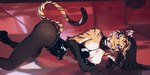 anthro dancing female solo strip_club stripper kagami_jera felid feline mammal pantherine tiger club_(disambiguation) absurd_res hi_res trans_(lore) trans_woman_(lore)