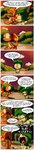blush charmander chikorita duo embarrassed english_text evening female feral fire flaming_tail forest generation_1_pokemon generation_2_pokemon green_body green_skin hi_res leaf long_image lucky_(luckyfoxpaws) luckyfoxpaws male nintendo nude orange_body orange_scales plant pokemon pokemon_(species) pokemon_mystery_dungeon scales speech_bubble spike_chunsoft summer_(luckyfoxpaws) sunset tail tall_image tan_body tan_scales text tree walking yelling