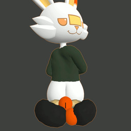 anthro autofootjob big_penis bodily_fluids bottomless bottomless_male clothed clothing feet foot_fetish foot_play footwear genitals grey_background male masturbation paws penis penis_backwards rear_view simple_background smug socks solo sweat sweatshirt sweaty_clothing sweaty_footwear sweaty_socks colonthreeguy nintendo pokemon colt_(colonthreeguy) generation_8_pokemon pokemon_(species) scorbunny 1:1 3d_(artwork) 3d_animation animated digital_media_(artwork)