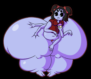 2_toes 3_fingers 5_eyes 6_arms accessory belly big_butt black_background black_hair black_sclera bottom_heavy bow_ribbon butt butt_grab butt_squish cankles clothed clothing cupcake fangs feet female fingers food frown hair hair_accessory hair_bow hair_ribbon hand_on_butt hand_on_own_butt holding_cupcake holding_food holding_object huge_butt huge_hips huge_thighs hyper hyper_butt hyper_hips hyper_thighs looking_at_butt looking_at_own_butt looking_back looking_back_at_self multi_arm multi_eye multi_limb navel obese obese_female obese_humanoid outline overweight overweight_female overweight_humanoid panties purple_body red_clothing red_hair_bow red_outline red_panties red_topwear red_underwear ribbons simple_background solo squish standing teeth thick_thighs three-quarter_view toes topwear underwear weight_conscious white_eyes wide_hips lavenderbillows undertale undertale_(series) muffet animal_humanoid arachnid arachnid_humanoid arthropod arthropod_humanoid humanoid spider spider_humanoid 2024 cel_shading colored digital_media_(artwork) hi_res shaded