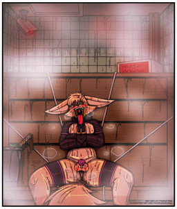 balls_blush bdsm blush bodily_fluids body_blush bondage bound camera chastity_cage chastity_device collar cum gag genital_fluids leaking male nub_chastity_cage open_mouth restraints ring_gag sauna short solid_chastity_cage spread_legs spreading steam straitjacket sweat temperature_play timer wet masterzoroark666 canid canine fox mammal hi_res