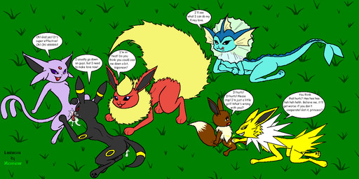 bodily_fluids cunnilingus dipstick_tail electricity feet female female/female feral forced forehead_gem frill_(anatomy) gem genital_fluids grass group markings on_grass oral outside pain pawpads paws plant rape requesting sex sex_request soles tail tail_markings text toes unusual_anatomy vaginal vaginal_fluids young xionracer nintendo pokemon eevee eeveelution espeon flareon generation_1_pokemon generation_2_pokemon jolteon pokemon_(species) umbreon vaporeon 2:1 artist_name