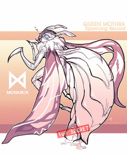 anthro arthropod_abdomen arthropod_abdomen_genitalia arthropod_abdomen_vulva blue_eyes blush egg female genitals heart_symbol looking_at_viewer neck_tuft oviposition simple_background solo tuft vulva wings chiyau monsterverse mothra_(series) toho mothra arthropod insect kaiju lepidopteran moth signature