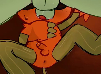 adult_on_child adult_on_young age_difference anthro anus balls bodily_fluids butt duo fellatio food for_a_head fruit genital_fluids genitals male male/male male_focus oral penile penis penis_in_mouth plant precum pumpkin pumpkin_head sex sound_effects spread_legs spreading young young_male sound_warning supnerd7o7 blushcrunch_studio dandy's_world gourdy_holloway soulvester_(dandy's_world) object_head animated low_res short_playtime sound tagme video