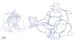 balls biceps big_penis cetacean cock_tongue computer darwen digimon erection eyewear flaccid fur gabumon glasses horn humanoid_penis laptop male marine monochrome multi_cock muscles nude orca penis plain_background smile uncut whale white_background wolfblade
Rating: Explicit
Score: 0
User: pikol
Date: March 12, 2014