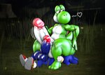 anthro big_penis duo facesitting genitals heart_symbol huge_penis humanoid_genitalia humanoid_penis hyper hyper_genitalia hyper_penis male male/male penis sitting_on_another size_difference wide_hips supeario mario_bros nintendo sega sonic_the_hedgehog_(series) sonic_the_hedgehog eulipotyphlan green_yoshi hedgehog mammal yoshi 3d_(artwork) digital_media_(artwork) source_filmmaker_(artwork)