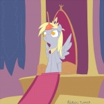 alasou amber_eyes blonde_hair chair crown derpy_hooves_(mlp) equine female feral friendship_is_magic fur grey_fur hair long_hair mammal my_little_pony pegasus plunger royalty sitting solo thrown wings yellow_eyes
Rating: Safe
Score: 16
User: Deatron
Date: September 28, 2013