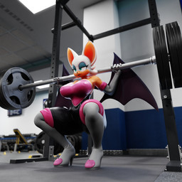 armwear big_breasts boots breasts clothing elbow_gloves exercise female footwear gloves gym handwear high_heeled_boots high_heels legwear muscular muscular_female shoes solo thigh_boots thigh_highs tight_clothing weightlifting wings workout mereo sega sonic_the_hedgehog_(series) rouge_the_bat bat mammal 1:1 3d_(artwork) absurd_res blender_(artwork) blender_cycles_(artwork) digital_media_(artwork) hi_res
