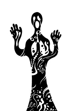 5_fingers apode bodily_fluids crying empty_eyes fingers legless lung male multi_eye multi_mouth not_furry open_mouth organs simple_background solo standing tears teeth white_background sunnyclockwork scp_foundation scp-1119 flesh_creature humanoid monster monstrous_humanoid 2014 black_and_white digital_drawing_(artwork) digital_media_(artwork) hi_res monochrome