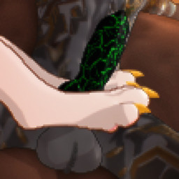 animal_genitalia animal_penis anthro balls black_penis body_hair canine_genitalia canine_penis cybernetics digitigrade duo erection feet foot_fetish foot_focus foot_play footjob fur genitals green_penis grey_body grey_fur grey_hair hair knot knotted_penis machine male male/male masturbation metal multicolored_body multicolored_fur multicolored_hair multicolored_penis nude nude_anthro nude_male paws penile penis pixelated sex white_body littlepi mythology cane9 monica_reggean dragon mammal mythological_creature mythological_scalie nardoragon scalie 2026 2d_animation animated colored digital_drawing_(artwork) digital_media_(artwork) frame_by_frame no_sound pixel_(artwork) pixel_animation