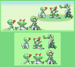 big_butt bottomwear butt clothing dress eyeliner female loincloth makeup panties panty_peek skirt spikes spikes_(anatomy) underwear sabs nintendo pokemon gardevoir generation_3_pokemon kirlia pokemon_(species) ralts