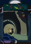 ambiguous_gender cliff duo fanfiction fire text maximilianofox nintendo parasite_in_city pokemon arthropod braixen generation_6_pokemon pokemon_(species) absurd_res comic english_text hi_res spanish_text