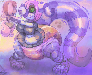 anthro big_breasts big_tail bottomwear breasts clothed clothing diaper duo feces female huge_tail legwear male male/female neonate nipples pacifier skimpy skirt smelly soiled_diaper soiling stockings tail thick_thighs unclean_diaper used_diaper wide_hips young young_anthro overflo207 flo_(overflo207) lynx189 lynx_the_crux canid canine canis crux domestic_dog mammal hi_res mother_(lore) mother_and_child_(lore) mother_and_son_(lore) parent_(lore) parent_and_child_(lore) parent_and_son_(lore) son_(lore)