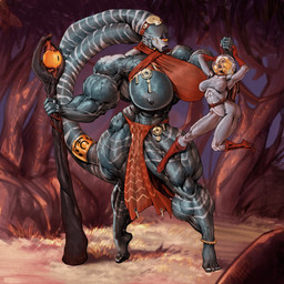 big_breasts bodysuit breasts captured clothing duo female fishbowl_helmet huge_breasts multicolored_body muscular muscular_arms muscular_female muscular_humanoid muscular_legs one_breast_out pelvic_curtain skinsuit space_helmet spacesuit surprised tight_clothing tiptoes vein veiny_muscles buffcake yevunya alien cyclops human humanoid mammal 1:1 hi_res